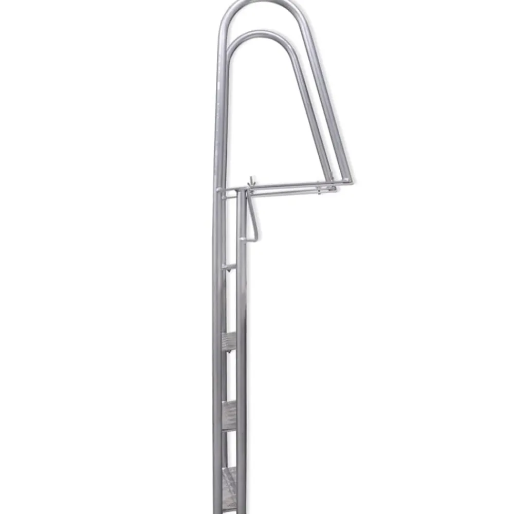 Piscine & Spa-vidaXL Échelle de piscine/quai à 4 marches Aluminium 167 cm