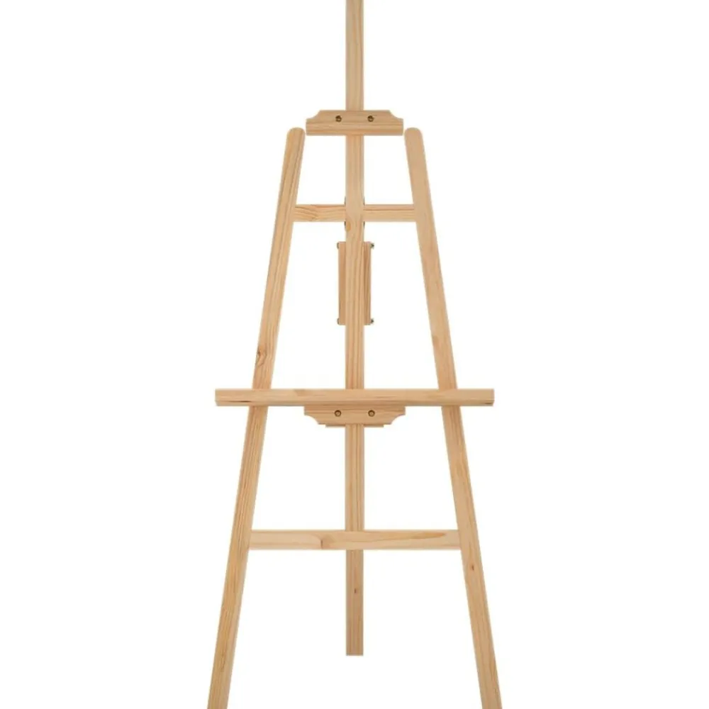 vidaXL Chevalet 53,5x95x127 cm bois de pin massif