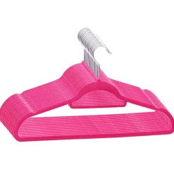 vidaXL Cintres antidérapants 20 pcs Velours