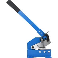 vidaXL Cisaille à levier 125 mm Bleu