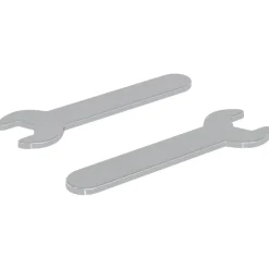 vidaXL Clé 2 pcs Argenté 10 mm Fer