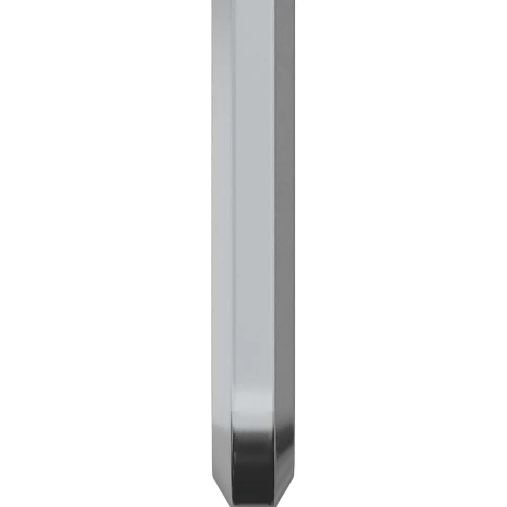 Outils-vidaXL Clé hexagonale 2 pcs Argenté 32 x 86 mm Acier