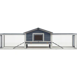 vidaXL Clapier 310x70x87 cm Pin massif et sapin