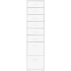 vidaXL Classeur mobile 28x41x109 cm Métal