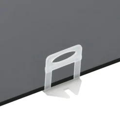 Outils-vidaXL Clips de nivellement de carreaux 250 pcs 1 mm