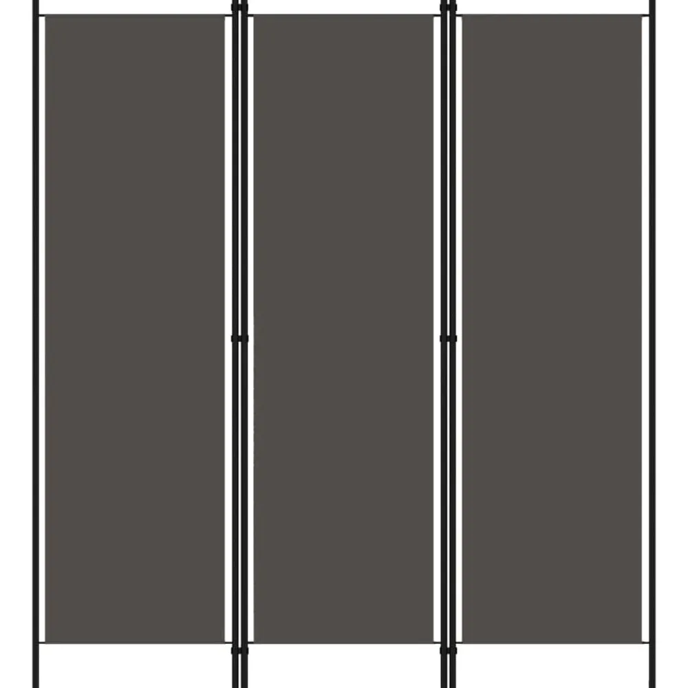vidaXL Cloison de séparation 3 panneaux 150x180 cm