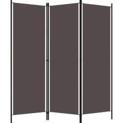 vidaXL Cloison de séparation 3 panneaux 150x180 cm