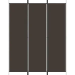 vidaXL Cloison de séparation 3 panneaux 150x200 cm Tissu