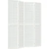 Séparateurs De Pièces-vidaXL Cloison de séparation pliable 4 panneaux 160x170 cm Blanc