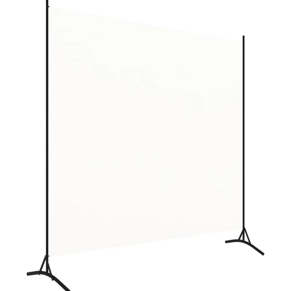 Séparateurs De Pièces-vidaXL Cloison de séparation 175x180 cm tissu Blanc