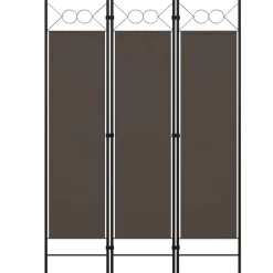 Séparateurs De Pièces-vidaXL Cloison de séparation 3 panneaux 120x180 cm Anthracite