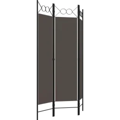 Séparateurs De Pièces-vidaXL Cloison de séparation 3 panneaux 120x180 cm Anthracite