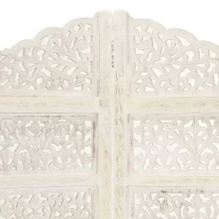 vidaXL Cloison de séparation 4 panneaux 160x165 cm Bois manguier