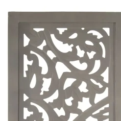 vidaXL Cloison de séparation 3 panneaux 120x165 cm Bois manguier
