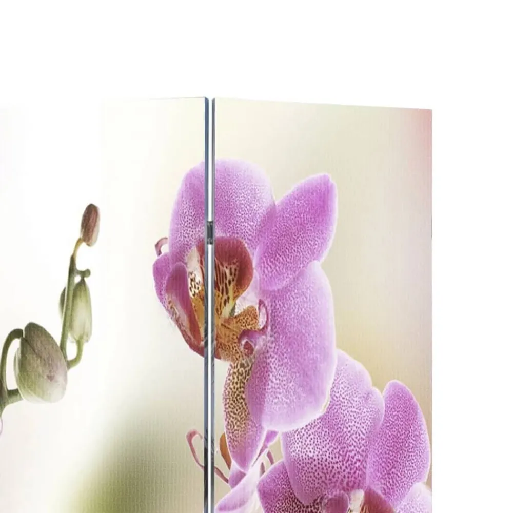 Séparateurs De Pièces-vidaXL Cloison de séparation pliable 120 x 170 cm Fleur Rose