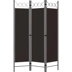 vidaXL Cloison de séparation 3 panneaux 120x180 cm