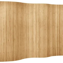 Séparateurs De Pièces-vidaXL Cloison de séparation bambou largeur 250 cm hauteur 165 cm naturel Marron clair