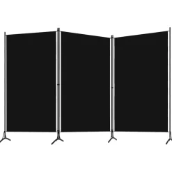 vidaXL Cloison de séparation 3 panneaux 260x180 cm