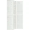 Séparateurs De Pièces-vidaXL Cloison de séparation pliable 3 panneaux 120x170 cm Blanc