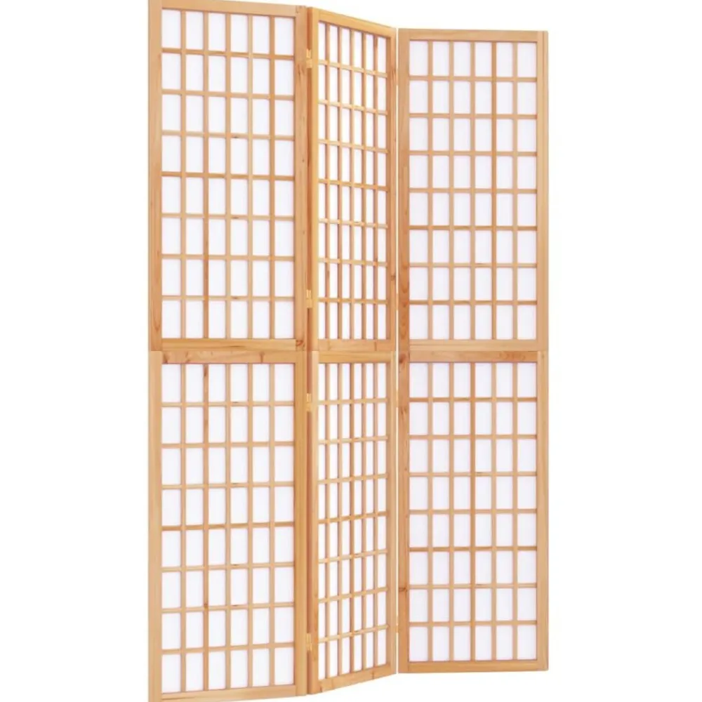 Séparateurs De Pièces-vidaXL Cloison de séparation pliable 3 panneaux 120x170 cm