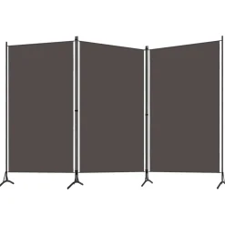 vidaXL Cloison de séparation 3 panneaux 260x180 cm