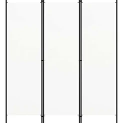 vidaXL Cloison de séparation 3 panneaux 150x180 cm