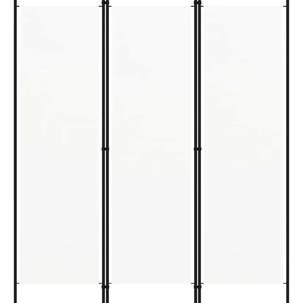 vidaXL Cloison de séparation 3 panneaux 150x180 cm