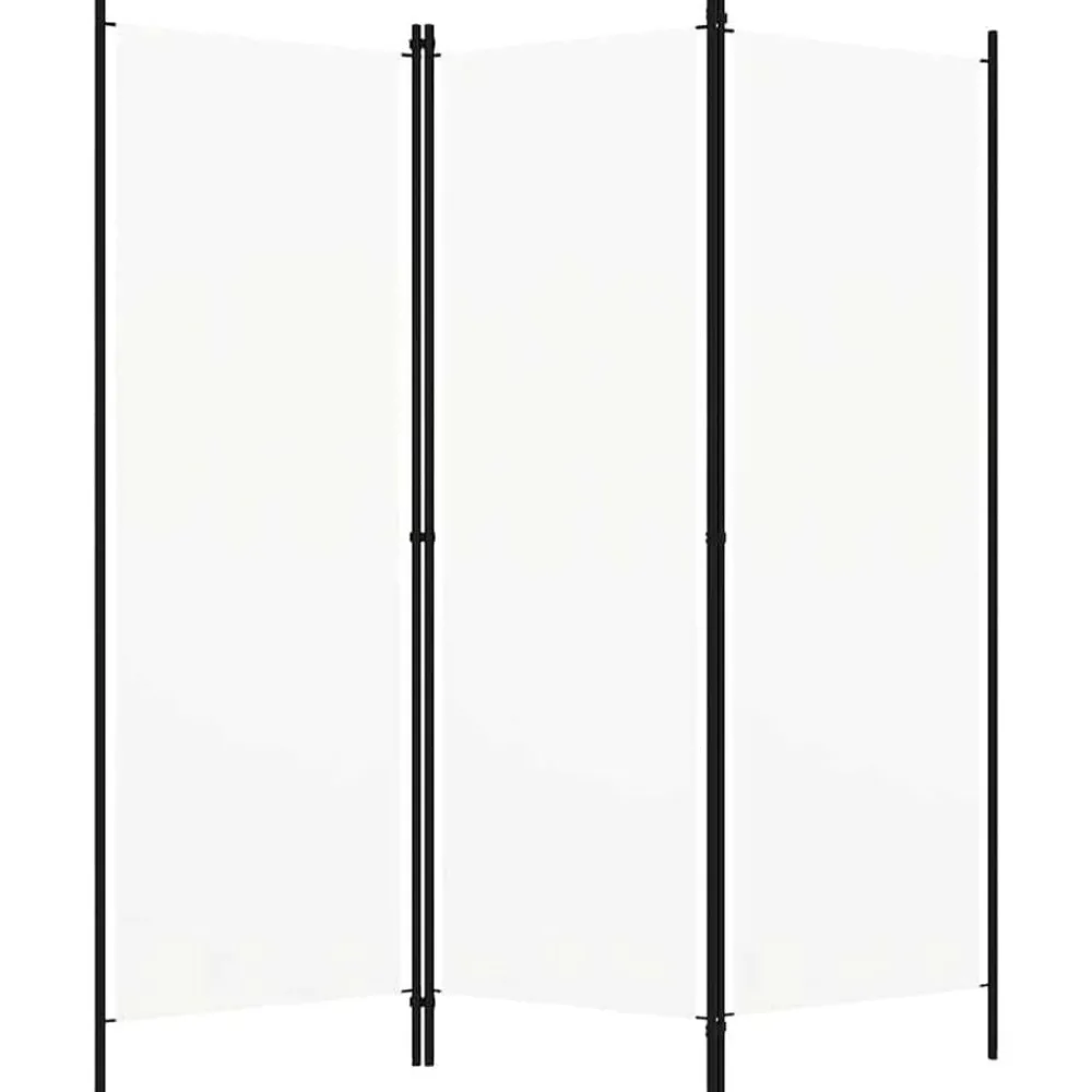 vidaXL Cloison de séparation 3 panneaux 150x180 cm