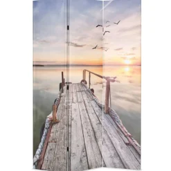 vidaXL Cloison de séparation pliable 120 x 170 cm Lac