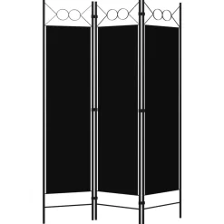 vidaXL Cloison de séparation 3 panneaux 120x180 cm