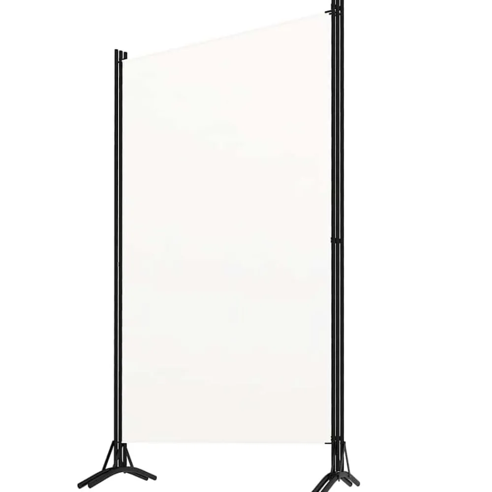 vidaXL Cloison de séparation 3 panneaux 260x180 cm Tissu