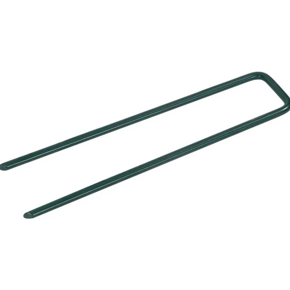 vidaXL Clous pour gazon artificiel 20 pcs Forme de U Fer