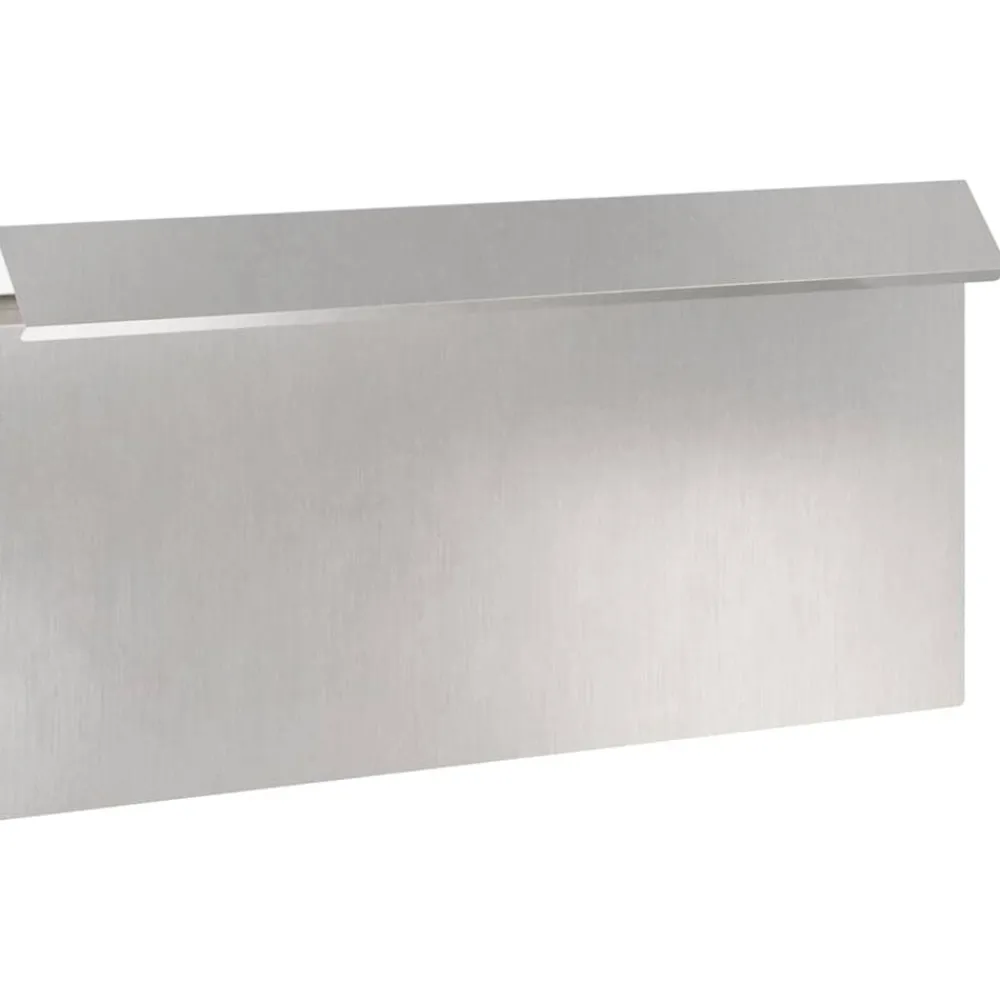 Clôtures & Barrières-vidaXL Clôture à escargots Argent 50 x 3,5 x 25 cm Acier inoxydable
