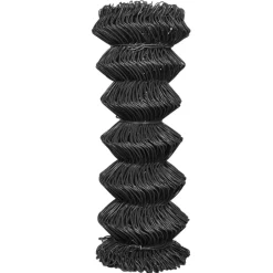 vidaXL Clôture à mailles Acier 15 x 1 m