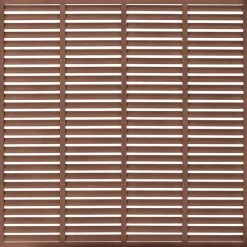 Clôtures & Barrières-vidaXL Clôture à persiennes WPC 180x180 cm Marron