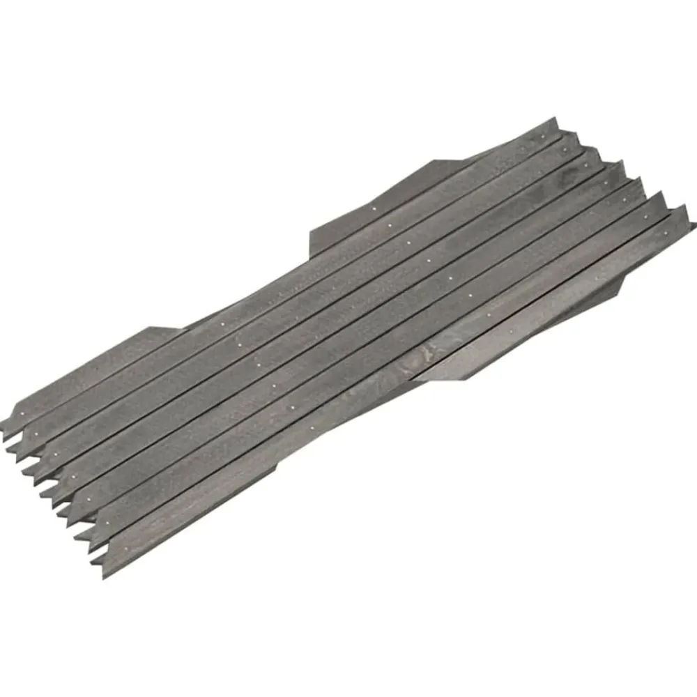vidaXL Clôture à treillis 5 pcs Bois de sapin massif 180x30 cm