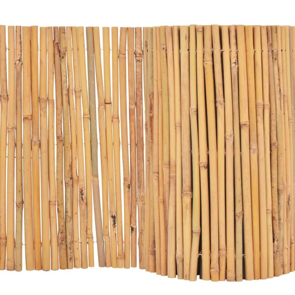 Clôtures & Barrières-vidaXL Clôture Bambou 500 x 30 cm