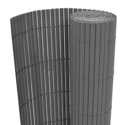 vidaXL Clôture de jardin Double face PVC 90 x 300 cm
