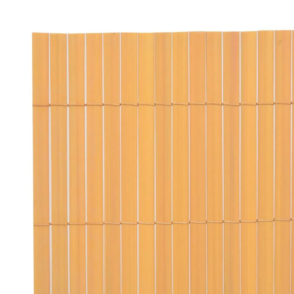 Clôtures & Barrières-vidaXL Clôture de jardin Double face PVC 90 x 300 cm Jaune