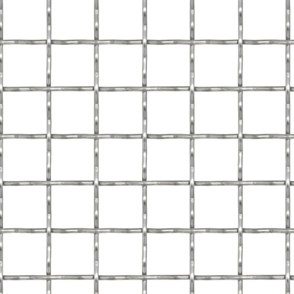 Clôtures & Barrières-vidaXL Clôture de jardin sertie Acier inoxydable 50x50 cm 11x11x2 mm