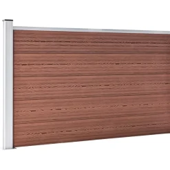 Clôtures & Barrières-vidaXL Clôture de jardin WPC 175x105 cm Marron