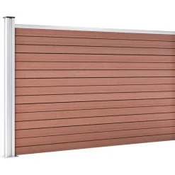Clôtures & Barrières-vidaXL Clôture de jardin WPC 175x105 cm Marron
