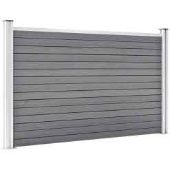 vidaXL Clôture de jardin WPC 353x106 cm