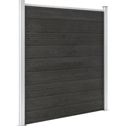 Clôtures & Barrières-vidaXL Clôture de jardin WPC 180x186 cm Gris
