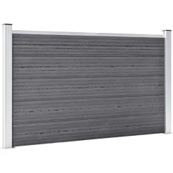 vidaXL Clôture de jardin WPC 526x106 cm
