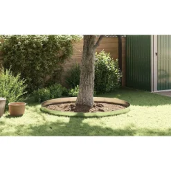 vidaXL Clôture de pelouse Couleur Galvanisée 100 x 20 x 0.07 cm