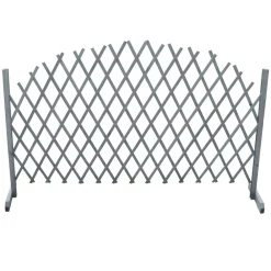 Clôtures & Barrières-vidaXL Clôture en treillis bois de sapin massif 1,8x1 m Gris