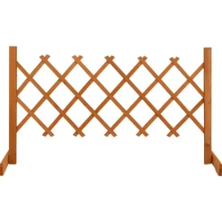 vidaXL Clôture en treillis de jardin 120x60 cm Bois de sapin