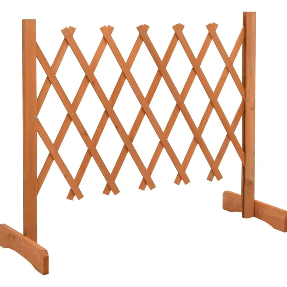 vidaXL Clôture en treillis de jardin 120x60 cm Bois de sapin