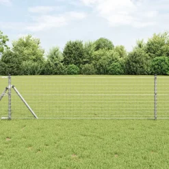 vidaXL Clôture Euro 0,4 x 10 m Fer revêtu de PVC